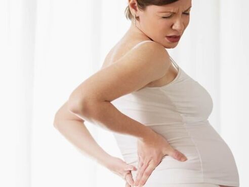 Rückenschmerzen in der schwangerschaft
