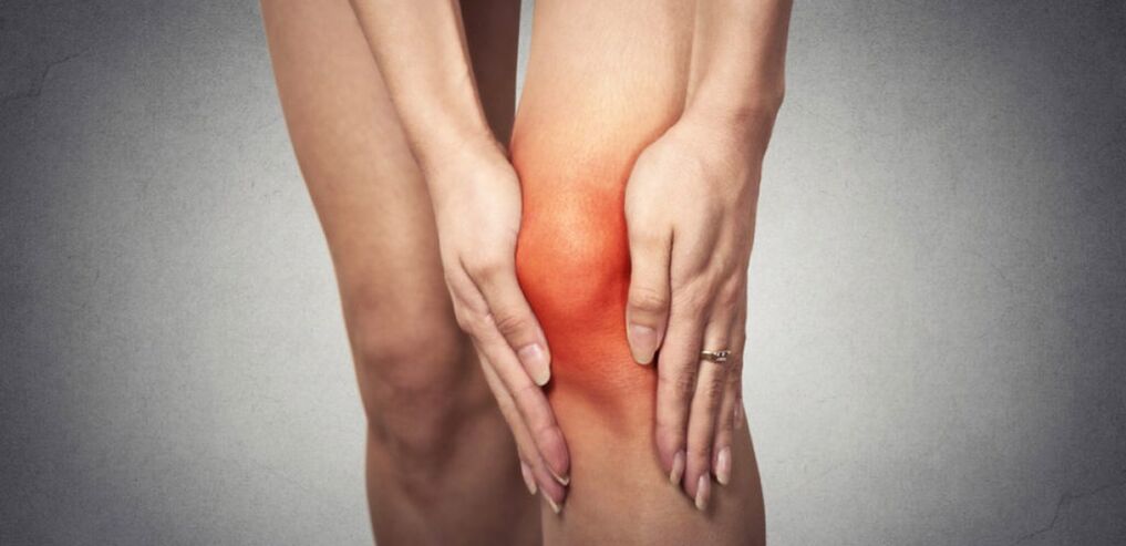 Der Schmerz im Knie