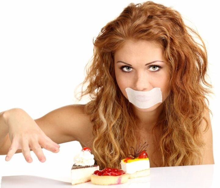 Der Verzicht auf Süßigkeiten und eine ausgewogene Ernährung beschleunigen die Genesung von zervikaler Osteochondrose