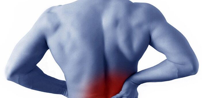 Schmerzen im Lendenbereich