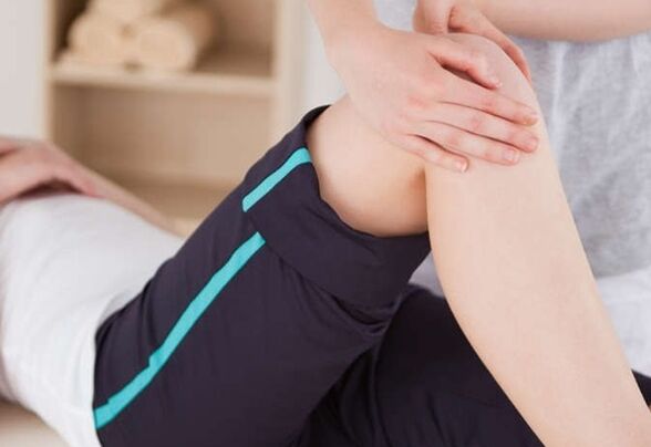 Kniegelenkmassage bei Arthrose