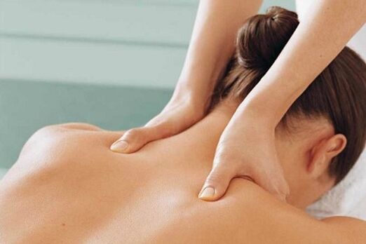 Massage bei zervikaler Osteochondrose